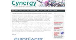 Desktop Screenshot of cynergy.dk