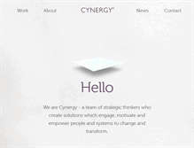 Tablet Screenshot of cynergy.co.uk