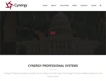 Tablet Screenshot of cynergy.pro